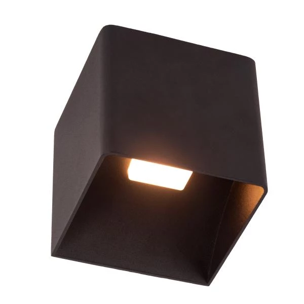 Lucide VERTIGO - Oplaadbare Wandlamp Binnen/Buiten - Accu/Batterij - LED Dimb. - 1x6W 2700K - IP54 - Bewegingssensor - Zwart - detail 2